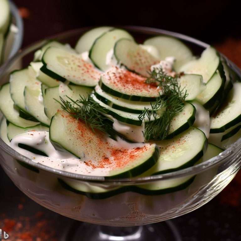 Gurkensalat nach Wiener Art