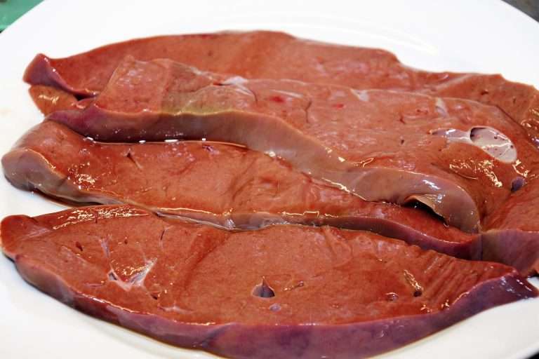 Kalbsleber in Sardellensauce