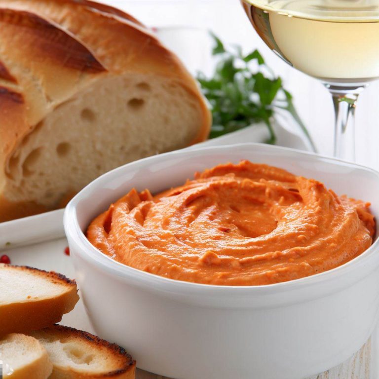 Paprika-Feta-Dip für perfekten Genuss