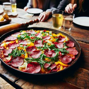 Friulanische Polentapizza