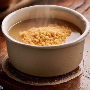 Saure Suppe mit Sterz