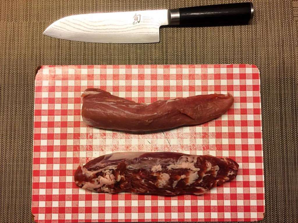 Schweinefilet im Vinschgerlteig 2 Schweinefilet im Vinschgerlteig
