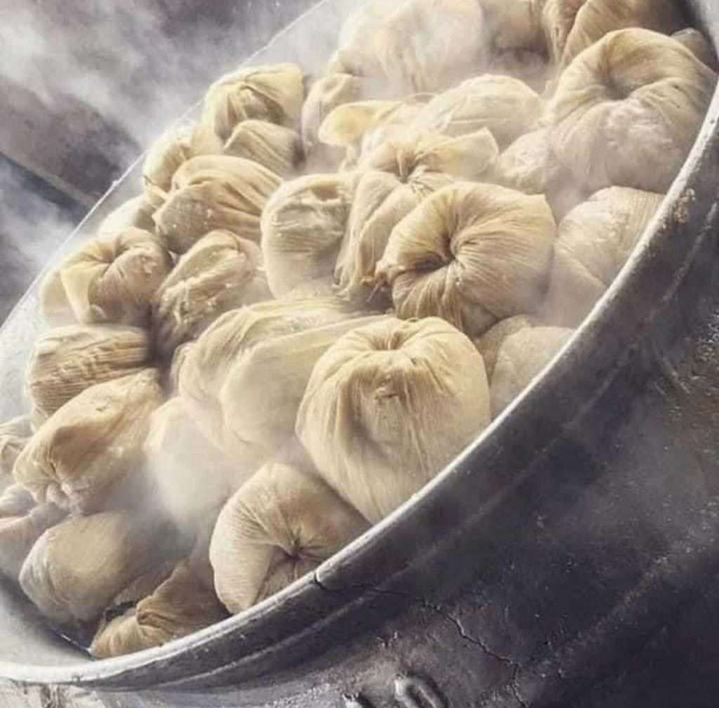 Das Fermentieren von Lebensmitteln 3 Kenkey