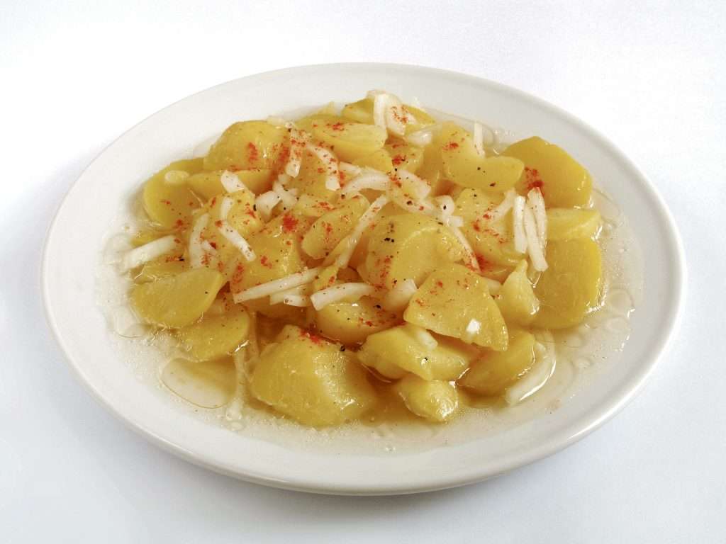 Altwiener Erdäpfelsalat 3 Kartoffelsalat, altwiener erdäpfelsalat